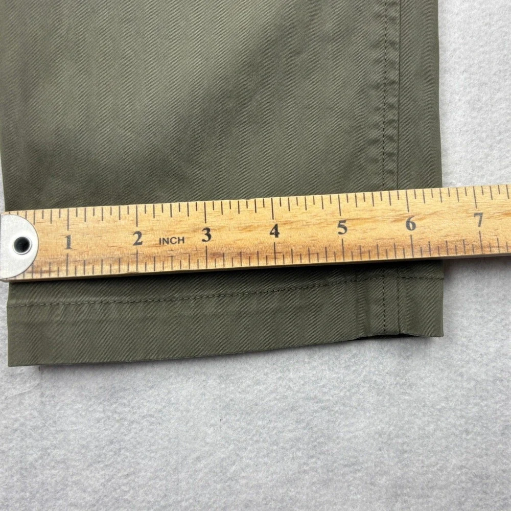 NN07 Pants Mens 31x32 Olive Green Marco 1400 Stretch Cotton Twill Chino Trousers